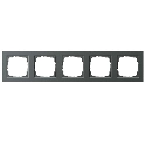 GIRA 021523 Abdeckrahmen 5-fach Rahmen E2 Anthrazit GIRA 021523 Abdeckrahmen 5-fach Rahmen E2 Anthrazit von Voltking