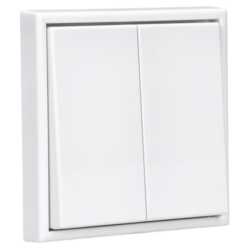 Jung Friends Of Hue Smart Switch FOHSLS995WW: Licht-Schalter dimmbar - kein Kabel, keine Batterien notwendig – kompatibel mit Philips Hue - Serie LS Alpinweiß von Voltking