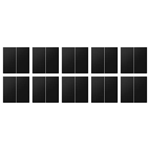 Jung Wippe f. Serienschalter Graphitschwarz Matt Serie A Flow: 10x Wippe Serie A595SWM von Voltking