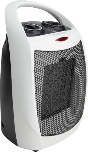 DIO - Tragbarer Heizlüfter - 1500 W - Kompakte Zusatzheizung Mit 2 Heizstufen - Regelbarem Thermostat - 3 Funktionen für Optimalen Komfort - Weiß DIO - Tragbarer Heizlüfter - 1500 W - Kompakte Zusatzheizung Mit 2 Heizstufen - Regelbarem Thermostat - 3 Funktionen für Optimalen Komfort - Weiß von Voltman