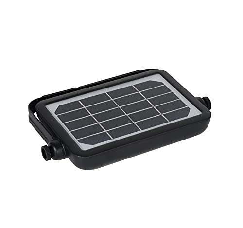 Voltman - Fernbedienbare Solar-Wandleuchte Mit Bewegungssensor - Außenbeleuchtung 500lm - Energieklasse A++ - IP65 Wetterfest - Schwarz - 30cm von Voltman