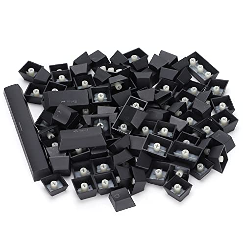 Voluxe PBT-Tastenkappen, verschleißfestes PBT-Material Japanische Tastenkappen Ersatz für Broken One für den täglichen Gebrauch für mechanische Tastatur mit 61/64 / 87/104 / 108 von Voluxe