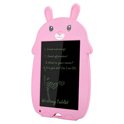Voluxe Elektronische Zeichnungstafel Weit verbreitet Keine LED-Hintergrundbeleuchtung Schreibtablette Kompakte Größe für das Home Office(Pink Bunny) von Voluxe