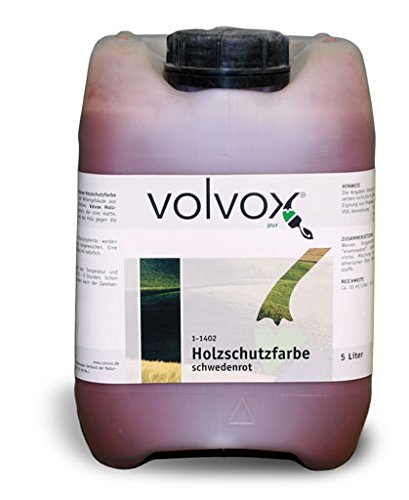 Holzschutzfarbe Schwedenrot von Volvox