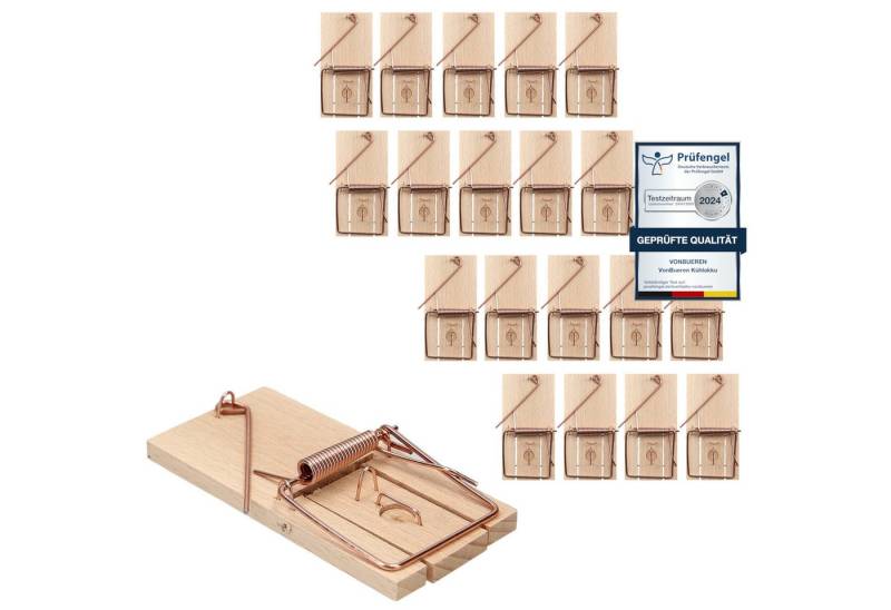 VonBueren Schlagfalle VonBueren Mausefalle Schlagfalle, Made in Germany von VonBueren