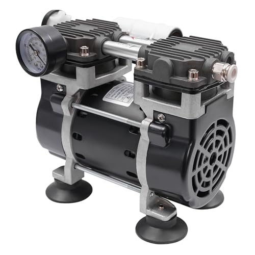 VonVVer Airbrush Kompressor - Vakuumpumpe 48dB Airbrushkompressor 2 Zylinder ölfrei Druckluft Kompressor 1450UPM 2bar Mobiler Luftkompressor BST-V100S VonVVer Airbrush Kompressor - Vakuumpumpe 48dB Airbrushkompressor 2 Zylinder ölfrei Druckluft Kompressor 1450UPM 2bar Mobiler Luftkompressor BST-V100S von VonVVer