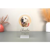 Personalisierte Haustier Gedenkfoto Plakette Katze Oder Hund Verlust Geschenk von VonaGifts