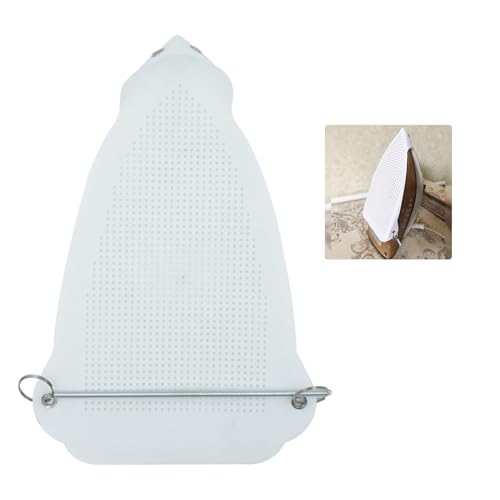 Universal Bügeleisensohle Textilschutzsohle Bügelschuh Antihaft-Bügelsohle Anti-Glanz– Hitzeschutzplatte für Dampfbügeleisen, Stoffschutzfolie, Bügeleisenschuhüberzug, Bügeleisensohlenschutz von Vonavira