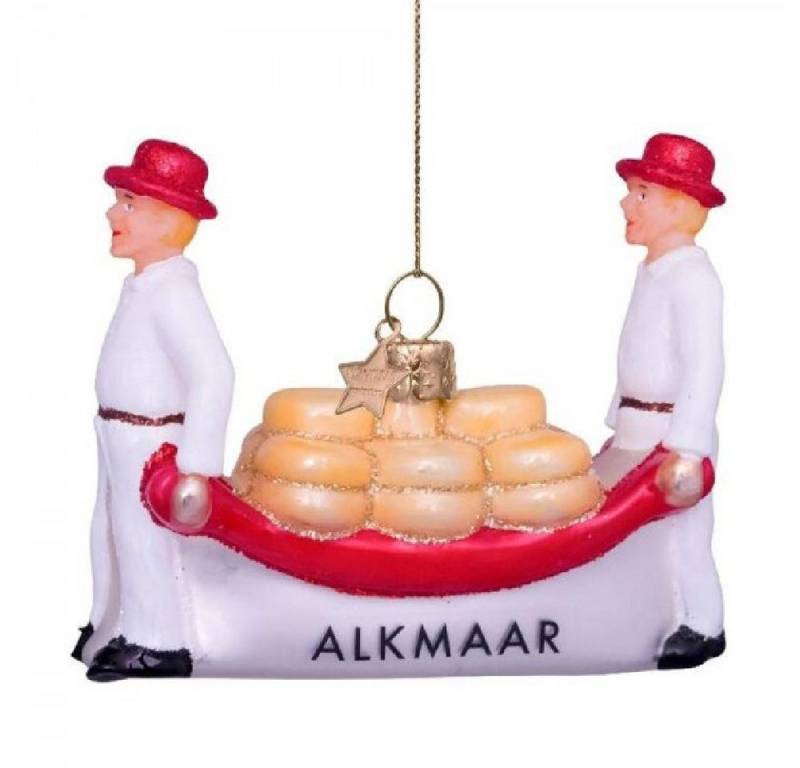 Vondels Christbaumschmuck Christbaumschmuck Käseträger Alkmaar (7cm) von Vondels