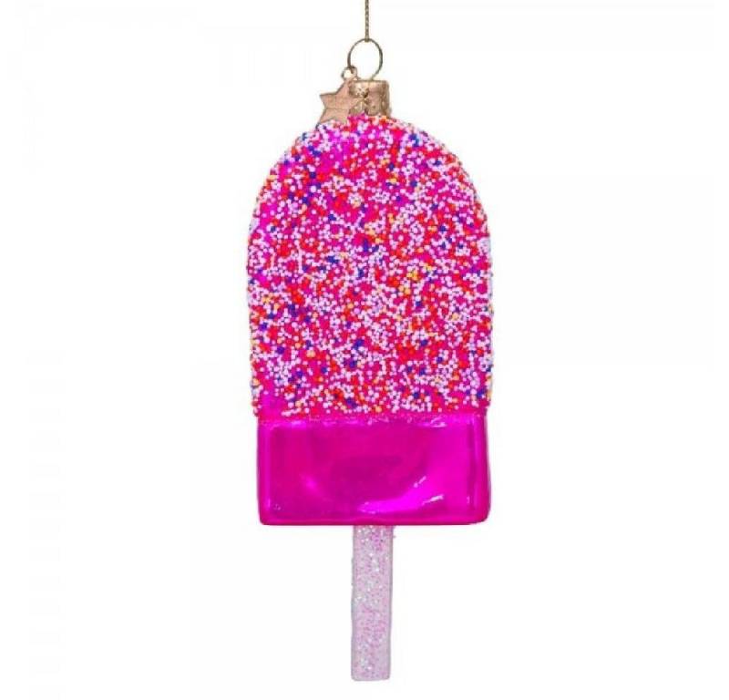 Vondels Christbaumschmuck Ornament Eis Pink Popsicle von Vondels