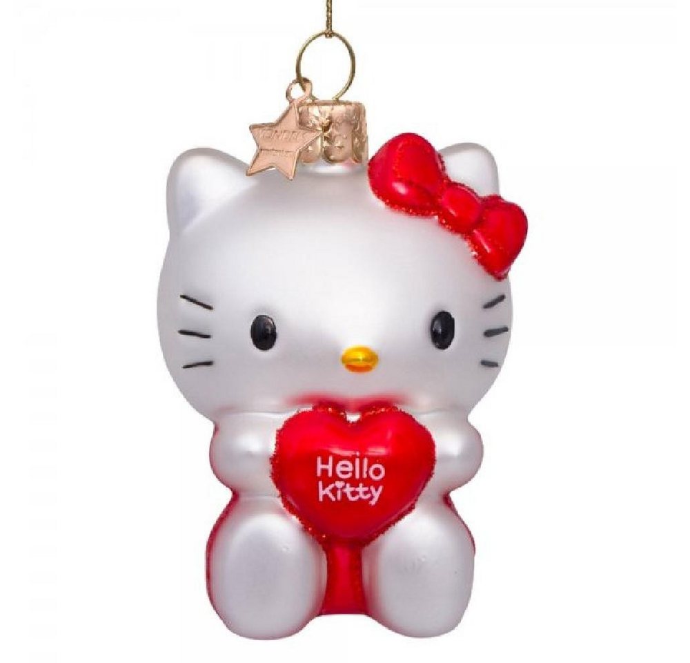Vondels Christbaumschmuck Ornament Hello Kitty mit Herz Vondels Christbaumschmuck Ornament Hello Kitty mit Herz von Vondels