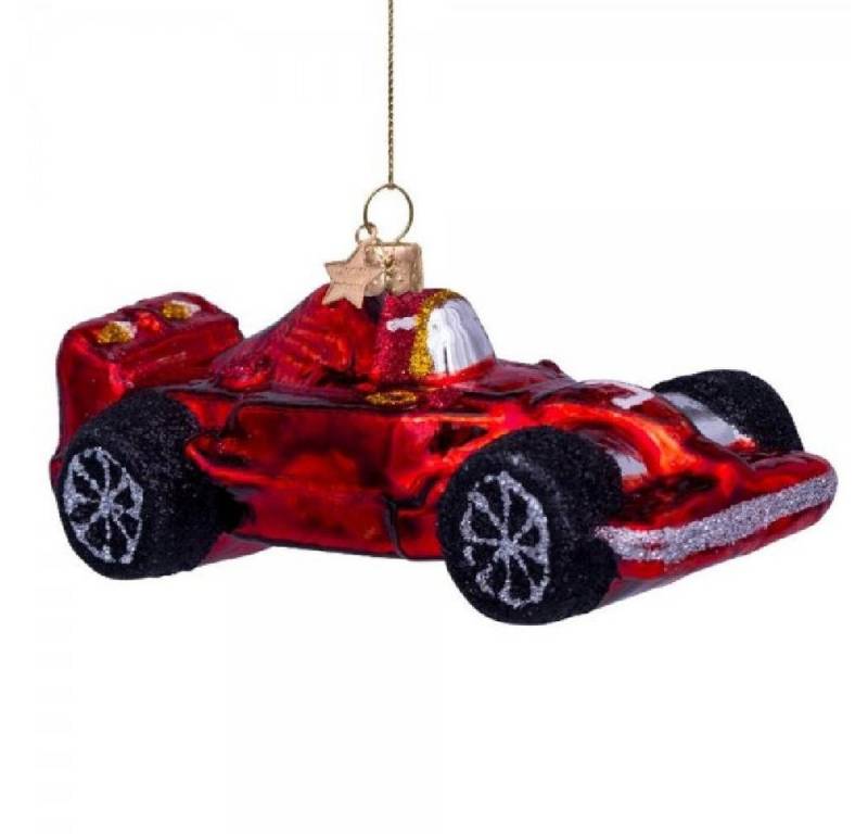 Vondels Christbaumschmuck Ornament Rotes Rennauto von Vondels