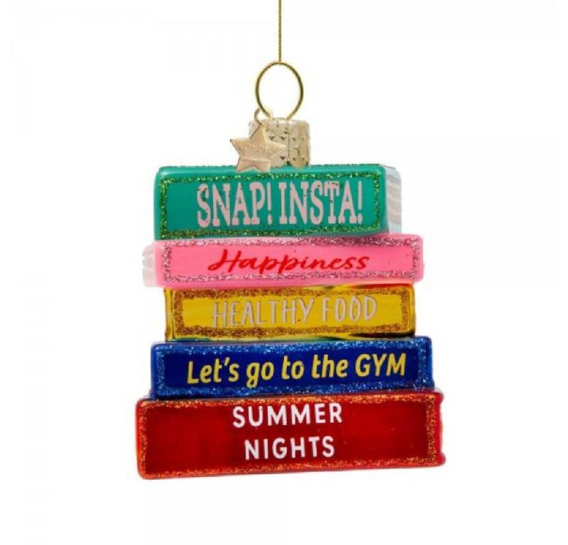 Vondels Christbaumschmuck VONDELS Christbaumschmuck Books Multi Color (7,5cm) von Vondels