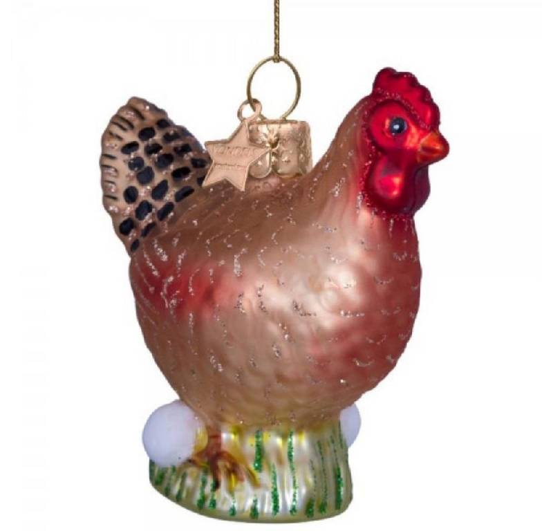 Vondels Christbaumschmuck VONDELS Christbaumschmuck Chicken With Eggs (7,5cm) von Vondels