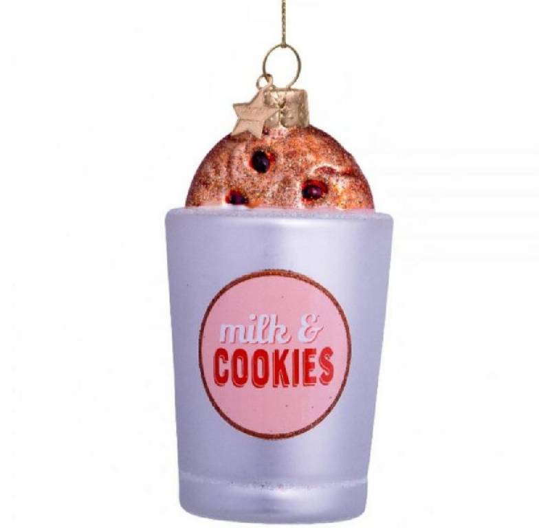 Vondels Christbaumschmuck VONDELS Christbaumschmuck Cookie With Milk (9cm) von Vondels
