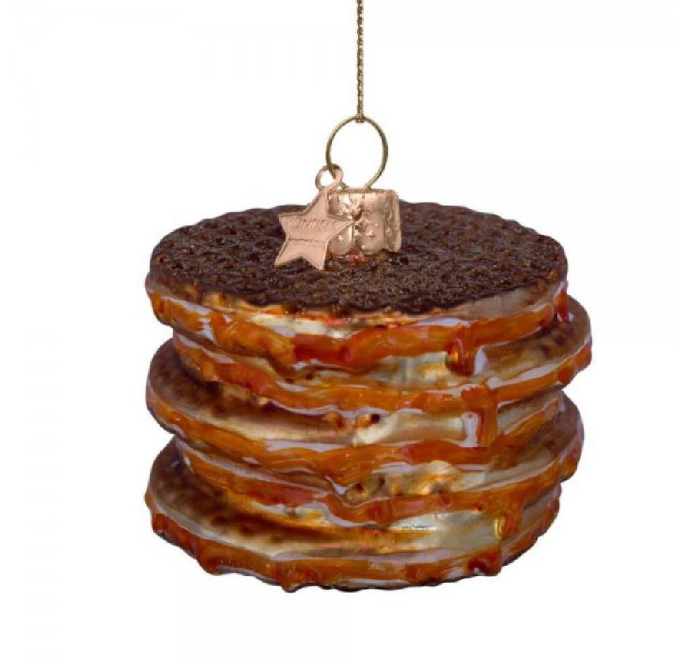 Vondels Christbaumschmuck VONDELS Christbaumschmuck Dutch Stroopwaffel (4,5cm) von Vondels