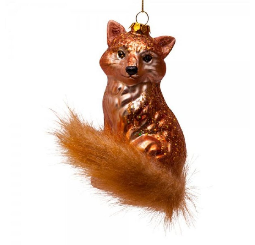 Vondels Christbaumschmuck VONDELS Christbaumschmuck Fox With Tail (11,0 cm) von Vondels