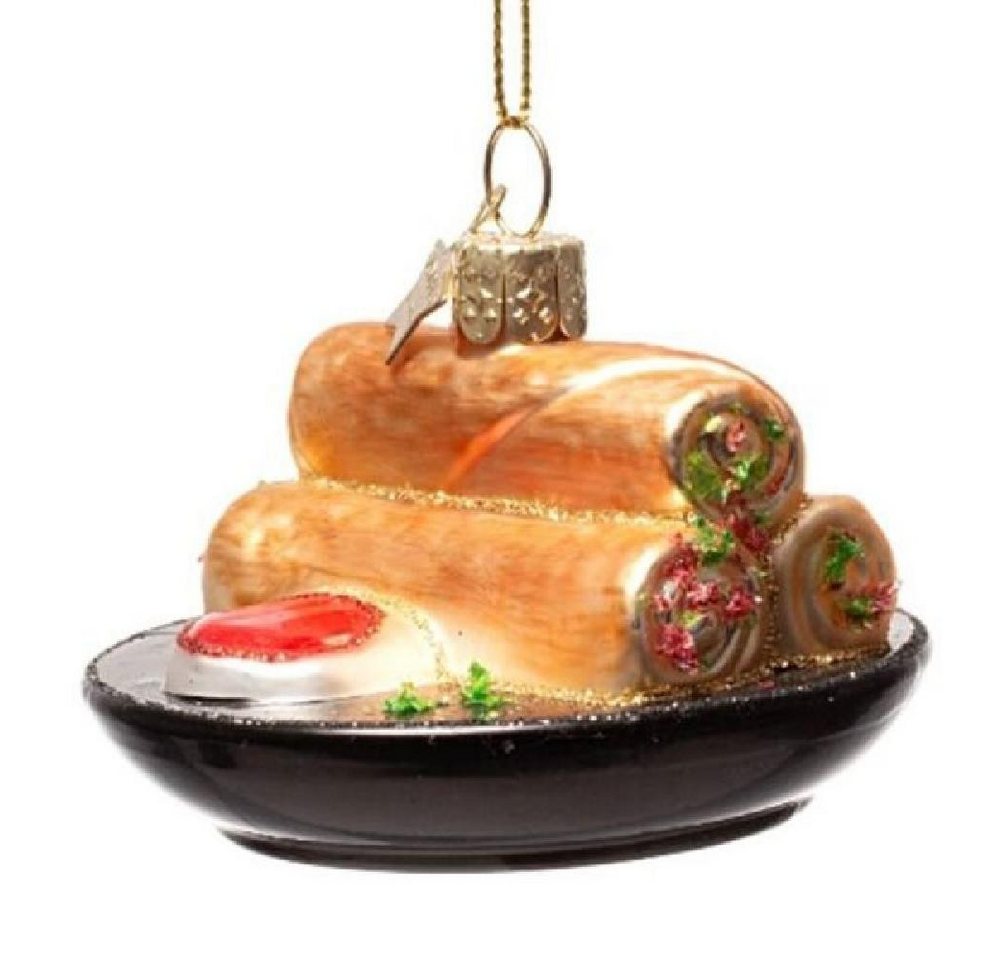 Vondels Christbaumschmuck VONDELS Christbaumschmuck Frühlingsrollen Springrolls on Plate Vondels Christbaumschmuck VONDELS Christbaumschmuck Frühlingsrollen Springrolls on Plate von Vondels