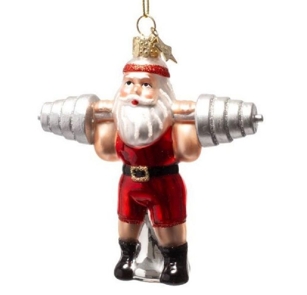 Vondels Christbaumschmuck VONDELS Christbaumschmuck Gewichtheber Lifting Santa Vondels Christbaumschmuck VONDELS Christbaumschmuck Gewichtheber Lifting Santa von Vondels