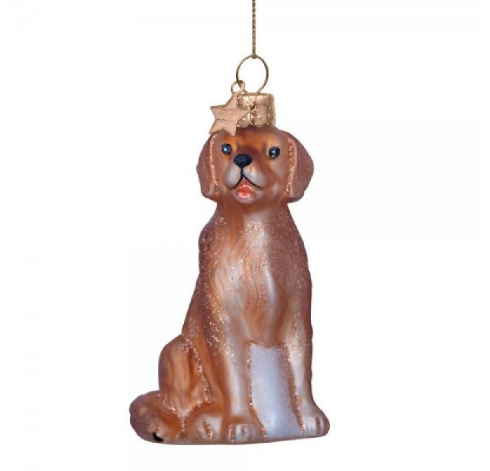 Vondels Christbaumschmuck VONDELS Christbaumschmuck Golden Retriever Blond (8,5 cm) von Vondels