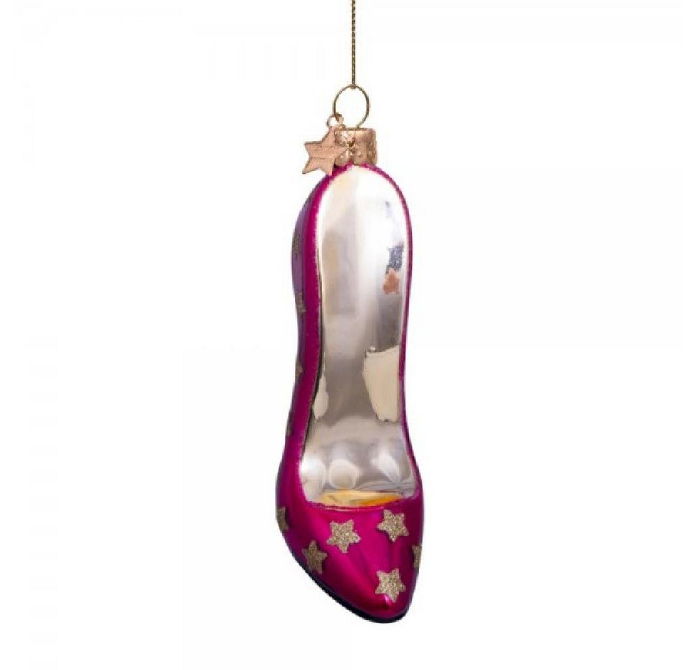 Vondels Christbaumschmuck VONDELS Christbaumschmuck High Heels Pink Gold Stars (12,0cm) von Vondels