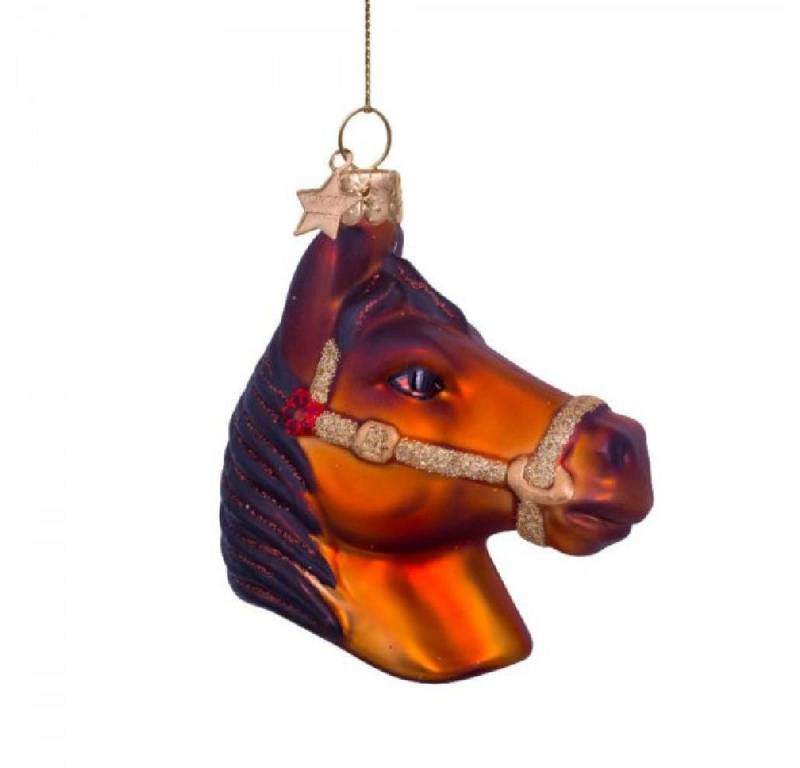 Vondels Christbaumschmuck VONDELS Christbaumschmuck Horse Brown (8,5cm) von Vondels