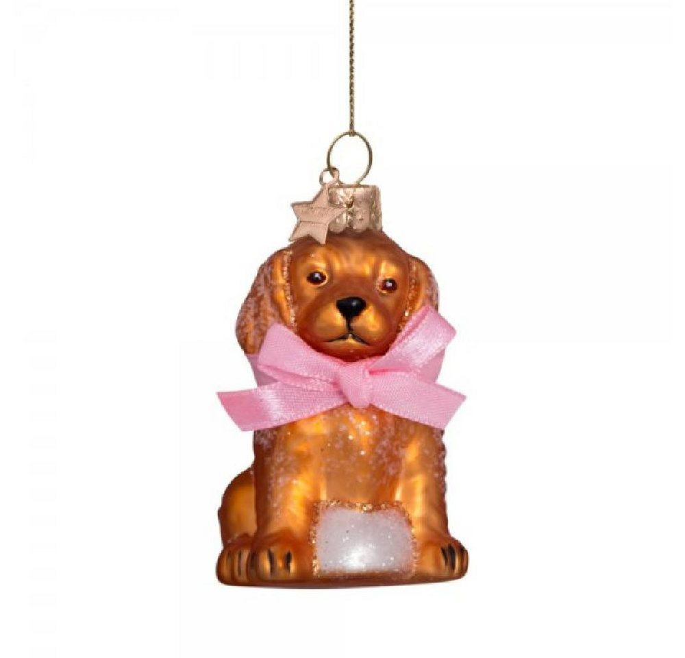 Vondels Christbaumschmuck VONDELS Christbaumschmuck Labradoodle Blond Matt (7,0cm) von Vondels