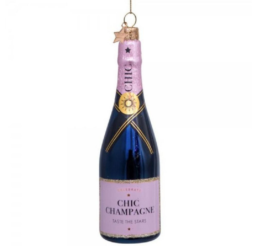 Vondels Christbaumschmuck VONDELS Christbaumschmuck Luxury Bottle With Champagne (14cm) von Vondels
