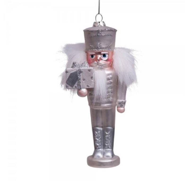 Vondels Christbaumschmuck VONDELS Christbaumschmuck Nutcracker White Silver (16,0cm) von Vondels