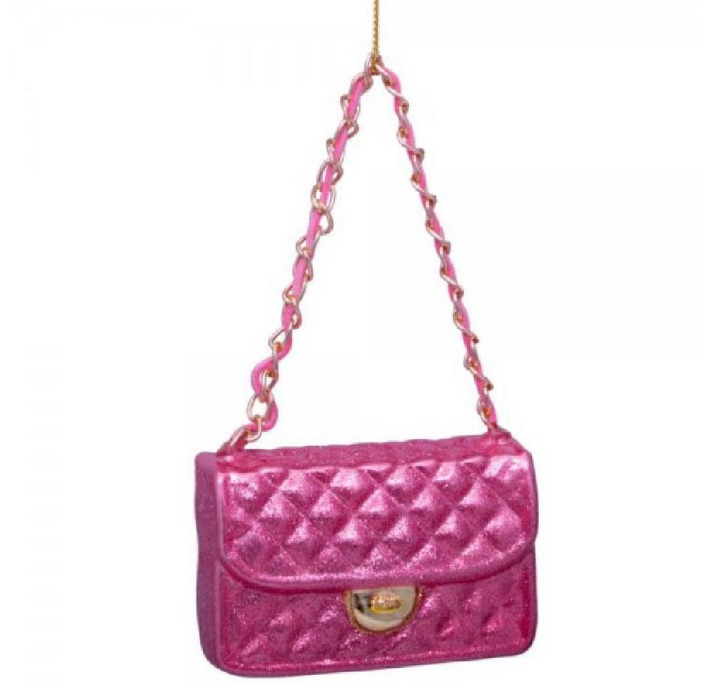 Vondels Christbaumschmuck VONDELS Christbaumschmuck Orange Pink Allover Glitter Fashion Bag (5,5 Vondels Christbaumschmuck VONDELS Christbaumschmuck Orange Pink Allover Glitter Fashion Bag (5,5 von Vondels