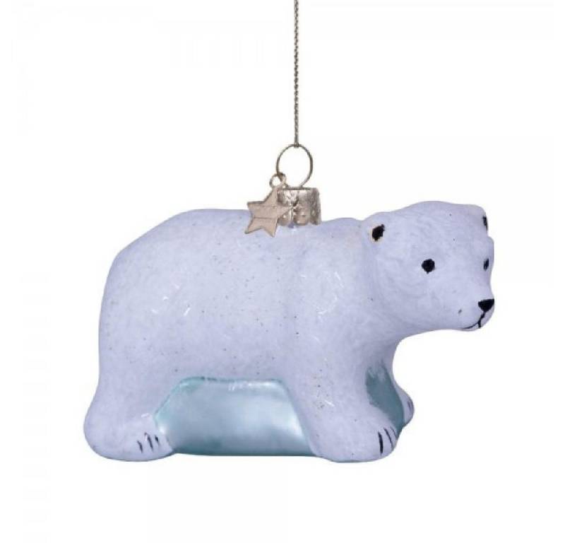 Vondels Christbaumschmuck VONDELS Christbaumschmuck Polar Bear White (3,5 cm) von Vondels