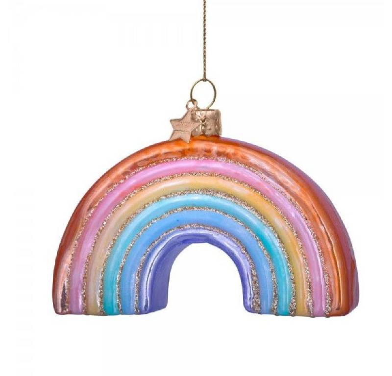 Vondels Christbaumschmuck VONDELS Christbaumschmuck Rainbow Soft Color (6,0cm) von Vondels