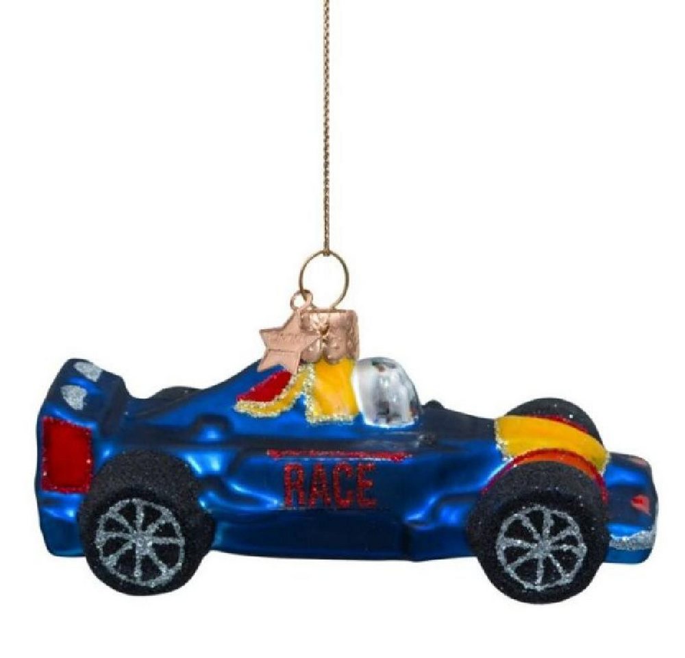 Vondels Christbaumschmuck VONDELS Christbaumschmuck Rennauto Blau Vondels Christbaumschmuck VONDELS Christbaumschmuck Rennauto Blau von Vondels