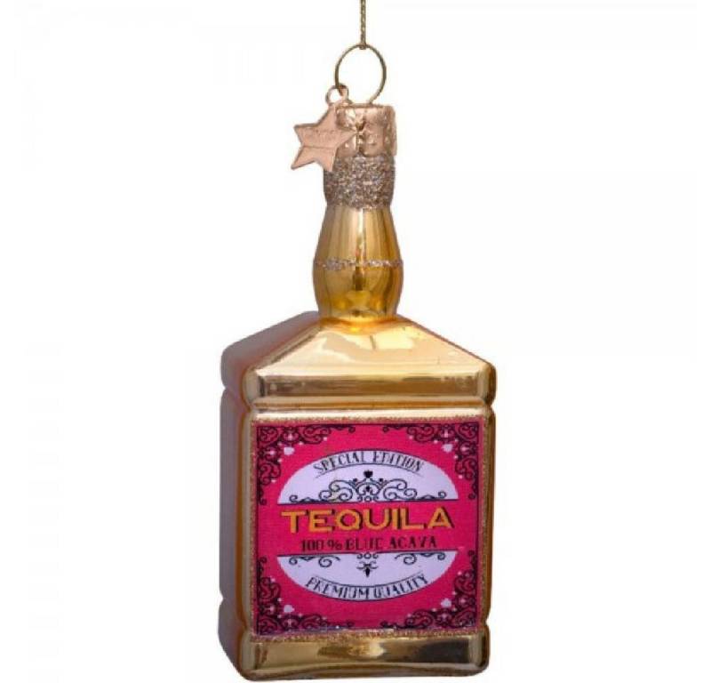 Vondels Christbaumschmuck VONDELS Christbaumschmuck Tequila Bottle Gold (9,5cm) von Vondels