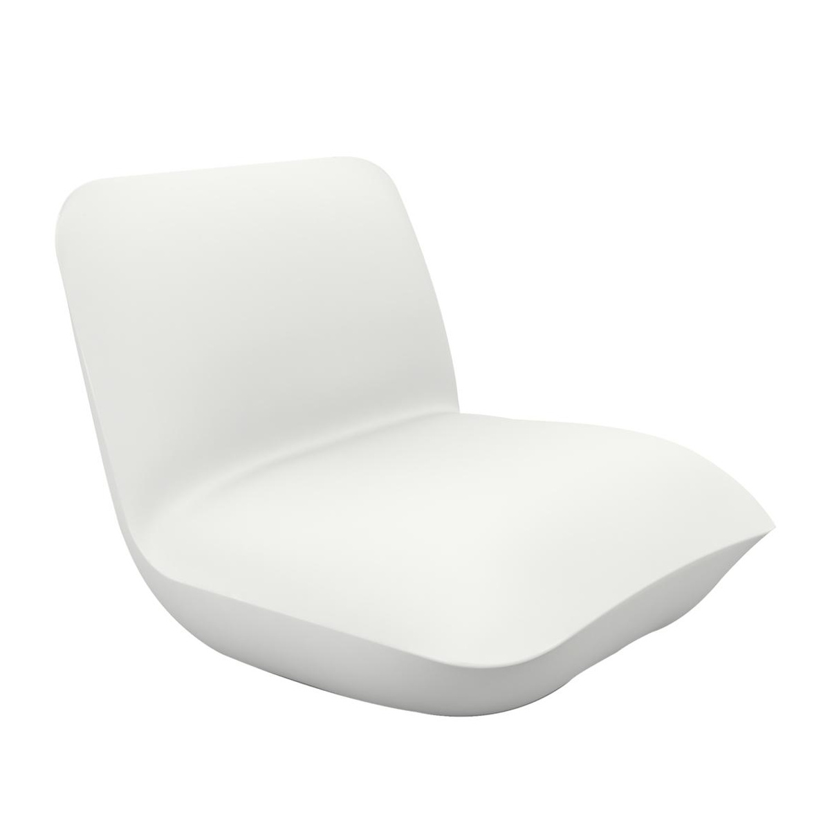 Vondom - Pillow Outdoor Loungesessel - weiß/matt/HxBxT 75x82x94cm von Vondom