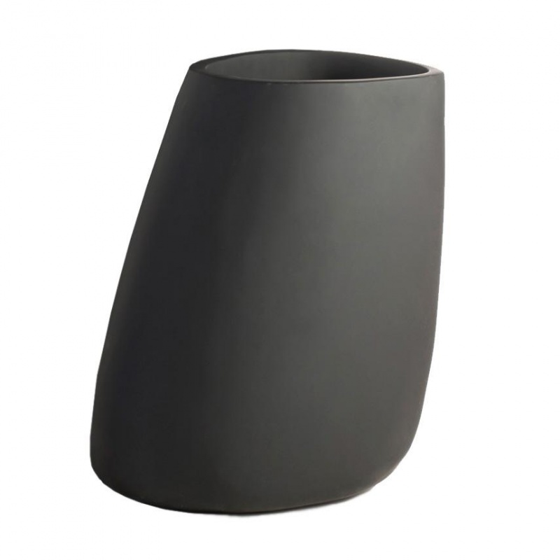 Vondom - Stone 2 Pflanzgefäß - schwarz/matt/LxBxH 105x84x120cm von Vondom