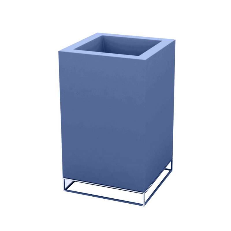 Vondom VELA HIGH CUBE Pflanzengefäß - navy - 60x60x100 cm von Vondom