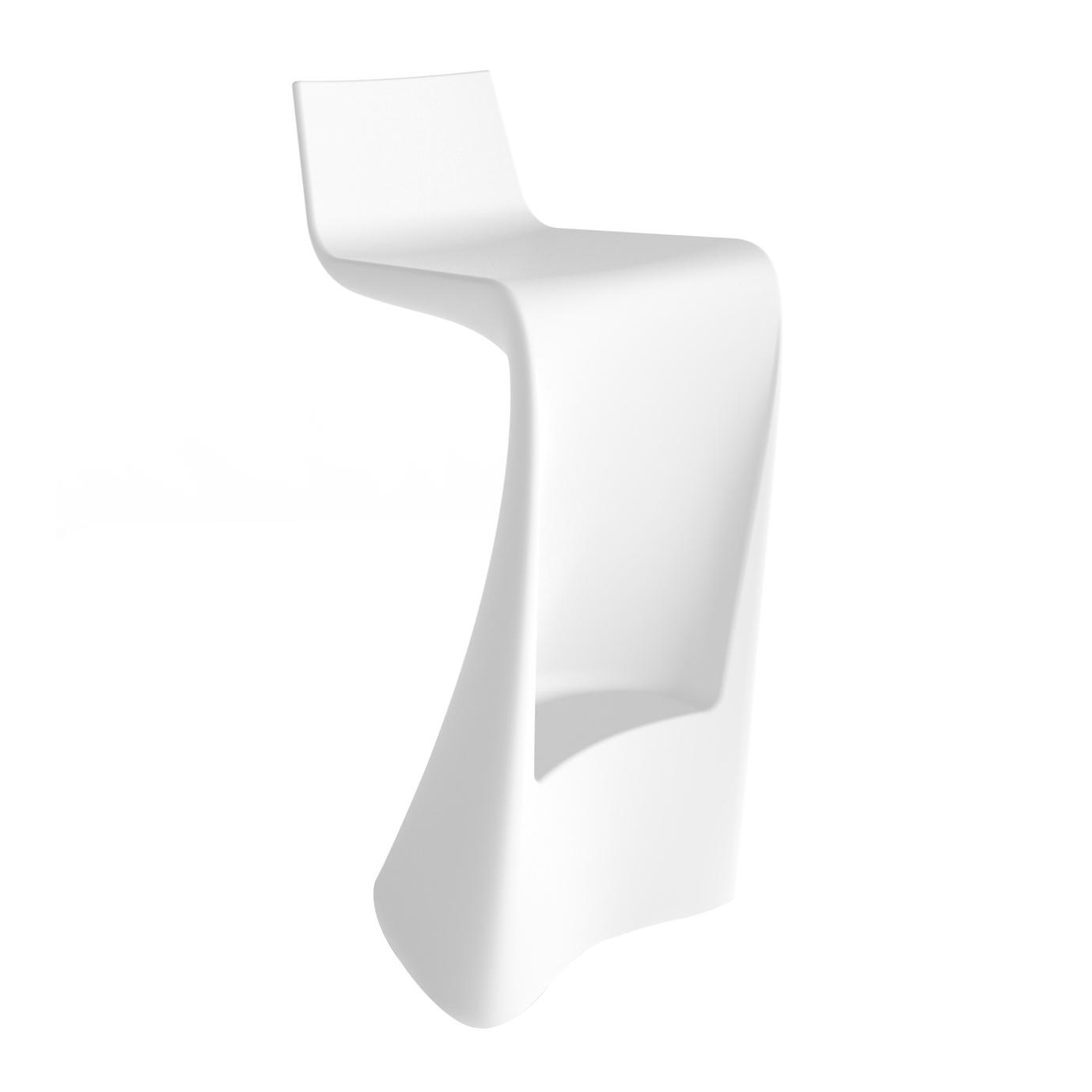 Vondom - Wing Outdoor Barhocker 72cm - weiß/BxTxH 40x40x87cm von Vondom