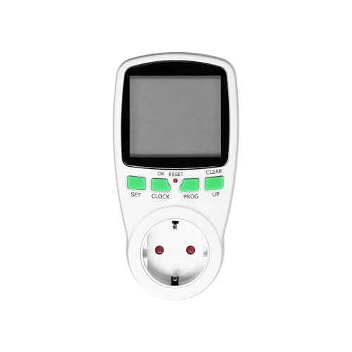 Digitale Zeitschaltuhr mit LCD-Display, Schuko-Steckdose und Akku - 16 Programme, 3680W, 16A, IP20, UN 38.3 Digitale Zeitschaltuhr mit LCD-Display, Schuko-Steckdose und Akku - 16 Programme, 3680W, 16A, IP20, UN 38.3 von Vonhoff