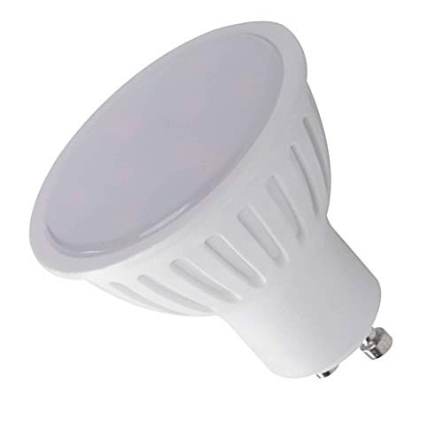 GU10 LED Lampe neutralweiß 10W - Leuchtmittel mattes Frontglas 230V - für Einbaustrahler Birne von Vonhoff