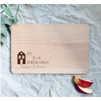 Frühstücksbrett | Schneidebrett Zum Einzug Umzug Neuanfang Geschenk Freunde Einweihung Einzugsgeschenk von VonmirZudirAtelier