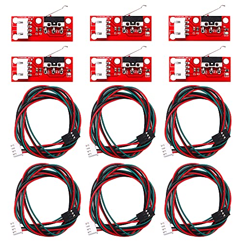 VooGenzek 6 Stück RAMPS 1.4 Mechanische Endstopp-Endschalter, 3D Drucker Endstop mit LED Indikator und Kabel mit Kabel, Kompatibel mit Arduino Mega 2560 RAMPS 1.4 VooGenzek 6 Stück RAMPS 1.4 Mechanische Endstopp-Endschalter, 3D Drucker Endstop mit LED Indikator und Kabel mit Kabel, Kompatibel mit Arduino Mega 2560 RAMPS 1.4 von VooGenzek