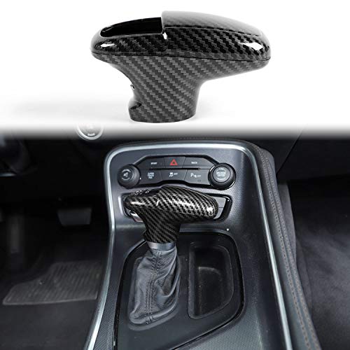 Voodonala Durango Schaltknauf-Abdeckung für Challenger Charger 2015–2025 + Dodge Challenger Charger 2018–2025 + Durango Innenzubehör, 3 Stück von Voodonala