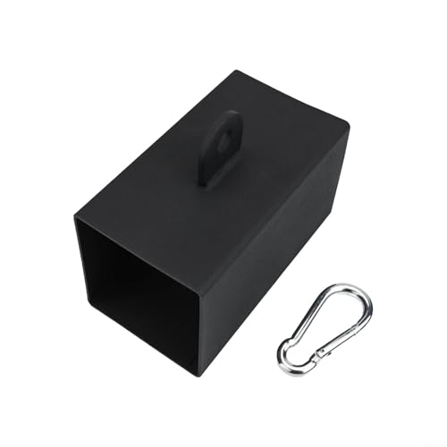 Block-Handstärker, Grifftraining für Kabelmaschine, Federstahl, Fitnessgeräte, Gewichtheben, Seilzugsystem, quadratischer Kreis (quadratisch, 8 x 8 cm) von Vootnifig