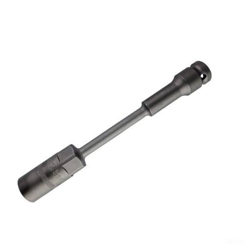 Chrom-Vanadium-Stahl, 8–19 mm, extra lang, dünnwandig, Steckschlüssel mit 1/2-Zoll-Vierkantantrieb für Automobilmaschinen (19 mm) von Vootnifig