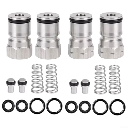 Edelstahl-Kugelverriegelungs-Fasspfosten Set Gaseinlass Flüssigkeitsauslass Pfosten mit O-Ringen für selbstgebrautes Fassbier Edelstahl-Kugelverriegelungs-Fasspfosten Set Gaseinlass Flüssigkeitsauslass Pfosten mit O-Ringen für selbstgebrautes Fassbier von Vootnifig
