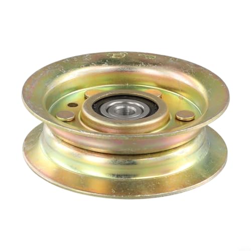 Flache Spannrolle 532173437 165888 Ersatzteil für GT3000 DYT 4000 Rasentraktor 106,7 cm Deck Rasenmäher Zubehör 3-7/8 Zoll Durchmesser 3/8 Zoll Befestigungsloch Flache Spannrolle 532173437 165888 Ersatzteil für GT3000 DYT 4000 Rasentraktor 106,7 cm Deck Rasenmäher Zubehör 3-7/8 Zoll Durchmesser 3/8 Zoll Befestigungsloch von Vootnifig