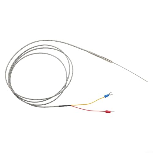 J Typ Temperaturregler Thermoelement Sonde 90mm Metall Erdungsdraht Sensor 2M Kabel für industrielle Messung J Typ Temperaturregler Thermoelement Sonde 90mm Metall Erdungsdraht Sensor 2M Kabel für industrielle Messung von Vootnifig