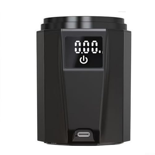 Kaffeewaage, Dosierbecher, 500 g, digitales LCD-Display mit USB-Ladefunktion für 58 mm Siebträger von Vootnifig