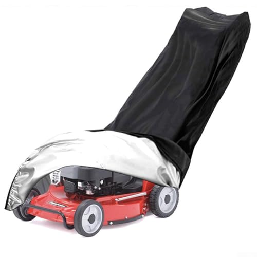 Outdoor Push Lawn Mower Cover Protective Storage Cover 210D Oxford Fabric Waterproof Dust Protection Weather Resistant Heavy Duty General Fit 19510866cm Black Outdoor Push Lawn Mower Cover Protective Storage Cover 210D Oxford Fabric Waterproof Dust Protection Weather Resistant Heavy Duty General Fit 19510866cm Black von Vootnifig